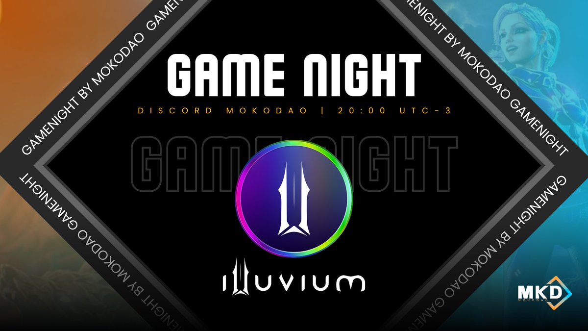 🎮 <a href="/illuviumio/">Illuvium</a> GAME NIGHT

Powered by <a href="/illuviumio/">Illuvium</a> we’re jumping into into Illuvium Arena, the auto-battler mode (aka Web3’s TFT)⚔️

Join our Discord and play with us this thursday!

💰 $100 in raffle rewards
📅 October 2nd at 8 PM (UTC-3) 🇧🇷
📍 discord.gg/mokodaogg