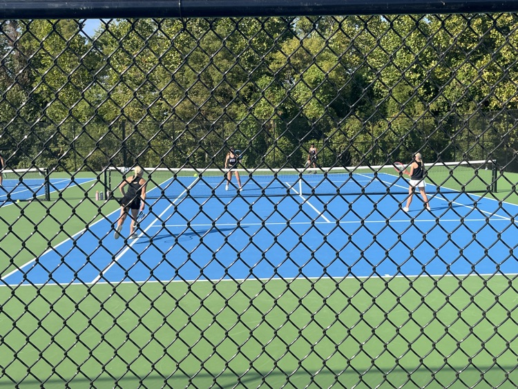 Our tennis Lions are taking on FZW today in varsity action at The Exec!