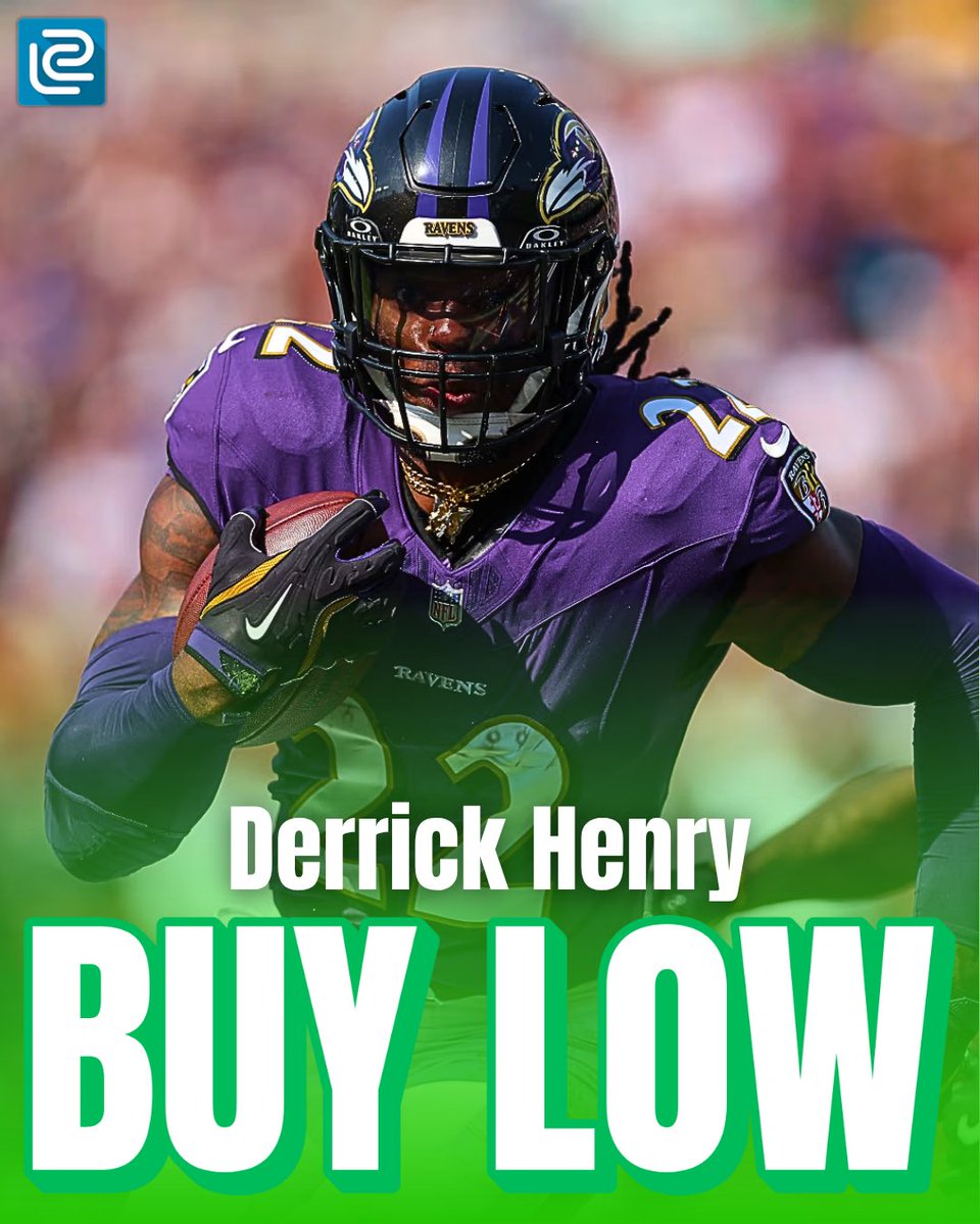 Leagueswype's tweet photo. Buy Low/Sell High for Week 5 🔥

AJ Brown still has all the talent in the world, his time will come.

2 fumbles in big games for Derrick Henry get him NOW‼️

Kendre Miller has seen an increased role, and this Saints team is just bad.

Rashee Rice is almost back, get rid of Worthy https://t.co/Eepodmjkac