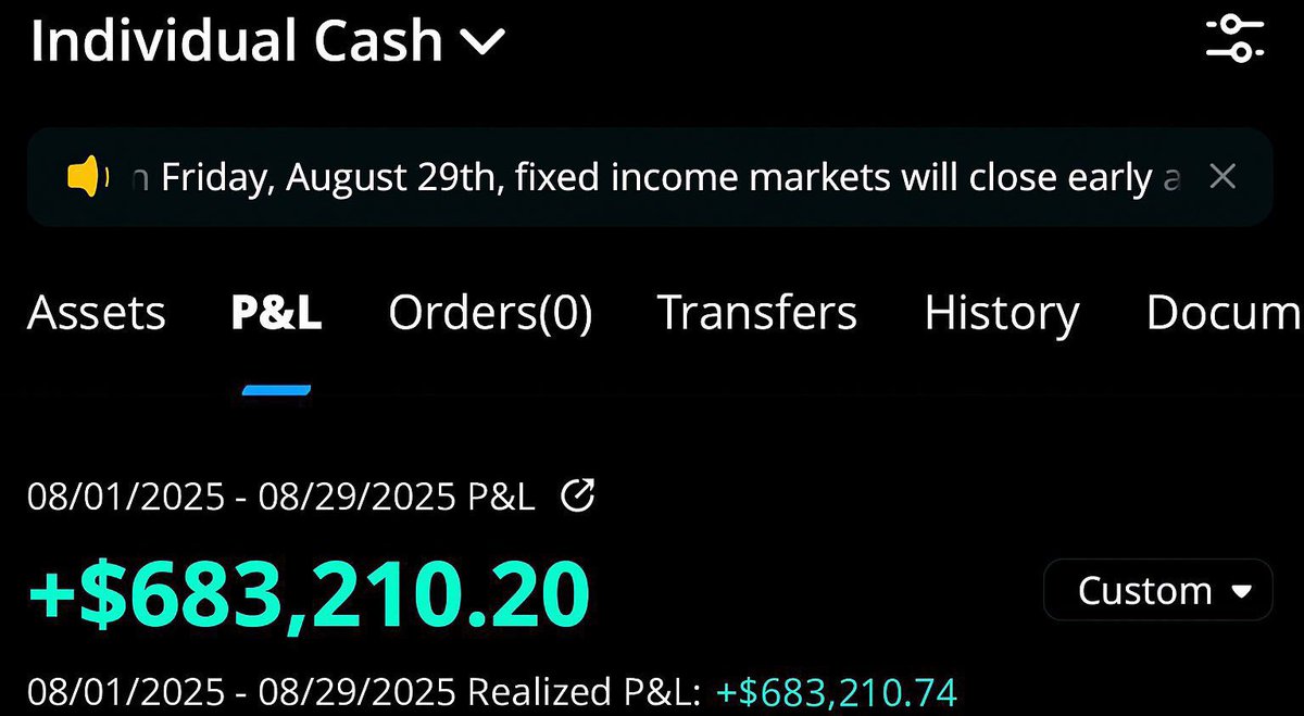 I AM OFFICIALLY RESTARTING THE $1,000 TO $1,000,000 OCTOBER $SPY CHALLENGE TOMORROW! 💸

I’M GOING TO RESTART AND LET EVERYONE FOLLOW MY EXACT TRADES FOR COMPLETELY FREE IN A PRIVATE X GROUP CHAT! 🦅

LIKE, REPOST, &amp; COMMENT “$1K” TO BE ADDED! ❤️‍🔥

YOU MUST BE FOLLOWING ME TO
