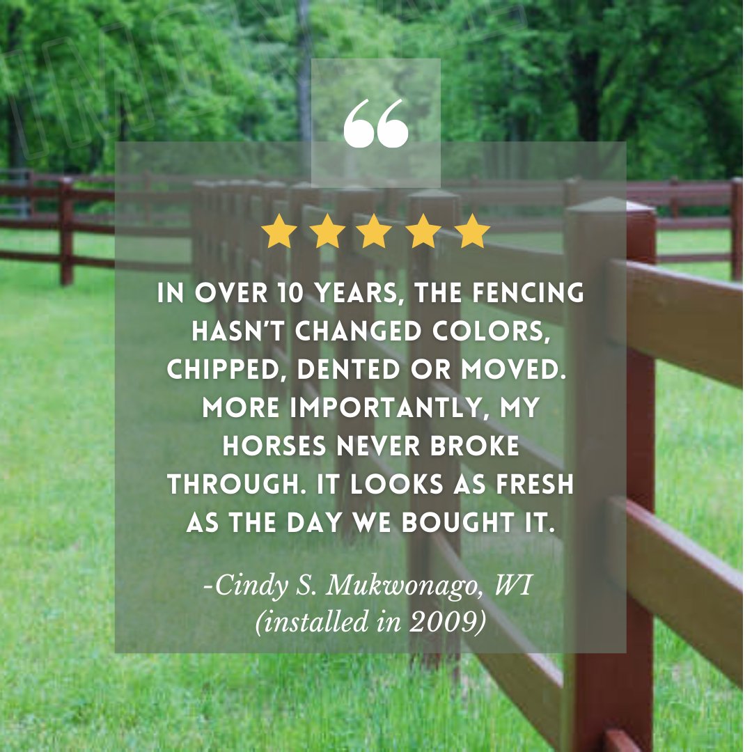 Derby_Fence's tweet image. 10 years down the line… our customers continue with very limited maintenance for their fences. Thank you Cindy for your testimonial. #stablestyle #clienttestimonial #fencedesign #fencework #fencecontractor