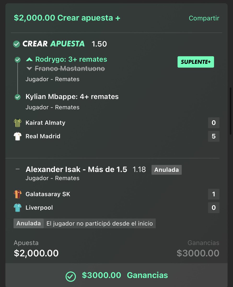 Las COLLABS de Champions con <a href="/AguilaPick/">Aguila Props</a> son dinero fácil ✅💰

Se van $400 para alguno que deje su interacción y nos siga a ambos en X 🫶🔄