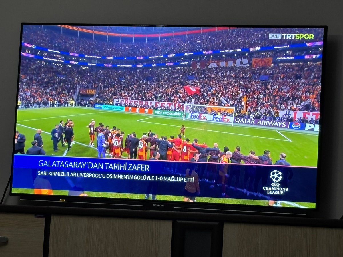 Biz bunu hak ettik.
💛❤️ #GalatasarayLiverpool #GSvLIV