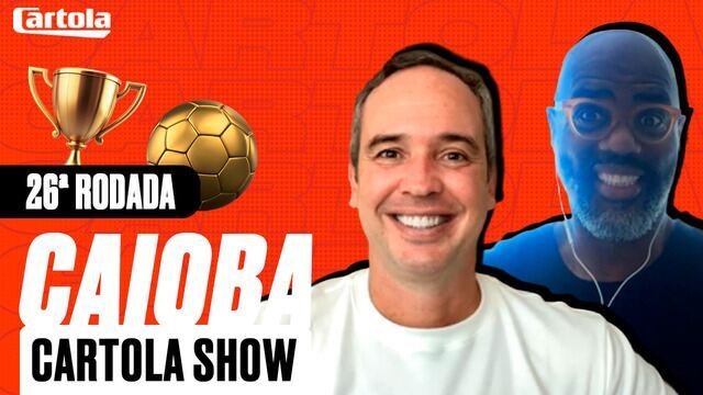 Caioba Cartola Show: Caio e Grafite montam times competitivos para a rodada #26; veja dicas glo.bo/4nVJhw5