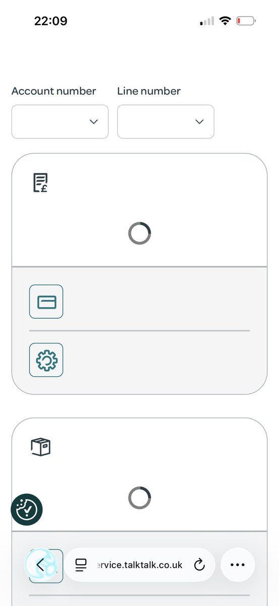 IRxss's tweet photo. @TalkTalk can’t pay a bill due to an issue with your site been like this 2 day on different browsers etc https://t.co/0jzMb115tq