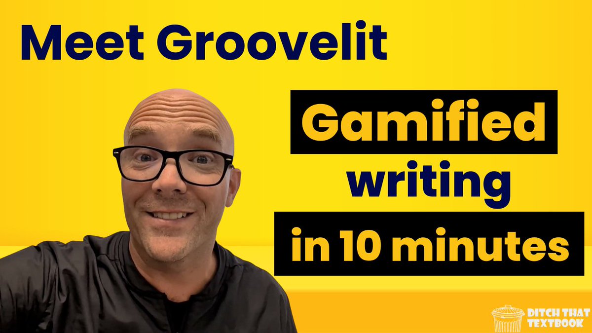 Ditch That Textbook (@ditchthattxtbk) on Twitter photo Tired of hearing groans when you say "it's time to write"? 😩 
Meet Groovelit 📷   Gamified writing in 10 minutes
Check out this video to see how Groovelit.com helps turn reluctant writers into confident authors!  
youtube.com/watch?v=6s7yNw… #Ad Tired of hearing groans when you say "it's time to write"? 😩 
Meet Groovelit 📷   Gamified writing in 10 minutes
Check out this video to see how Groovelit.com helps turn reluctant writers into confident authors!  
youtube.com/watch?v=6s7yNw… #Ad