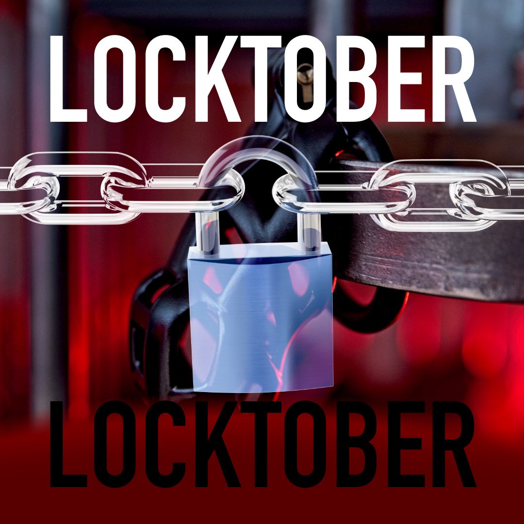 MelbEdgeMaster's tweet image. Locktober starts now.
Come to the dark side 🔐