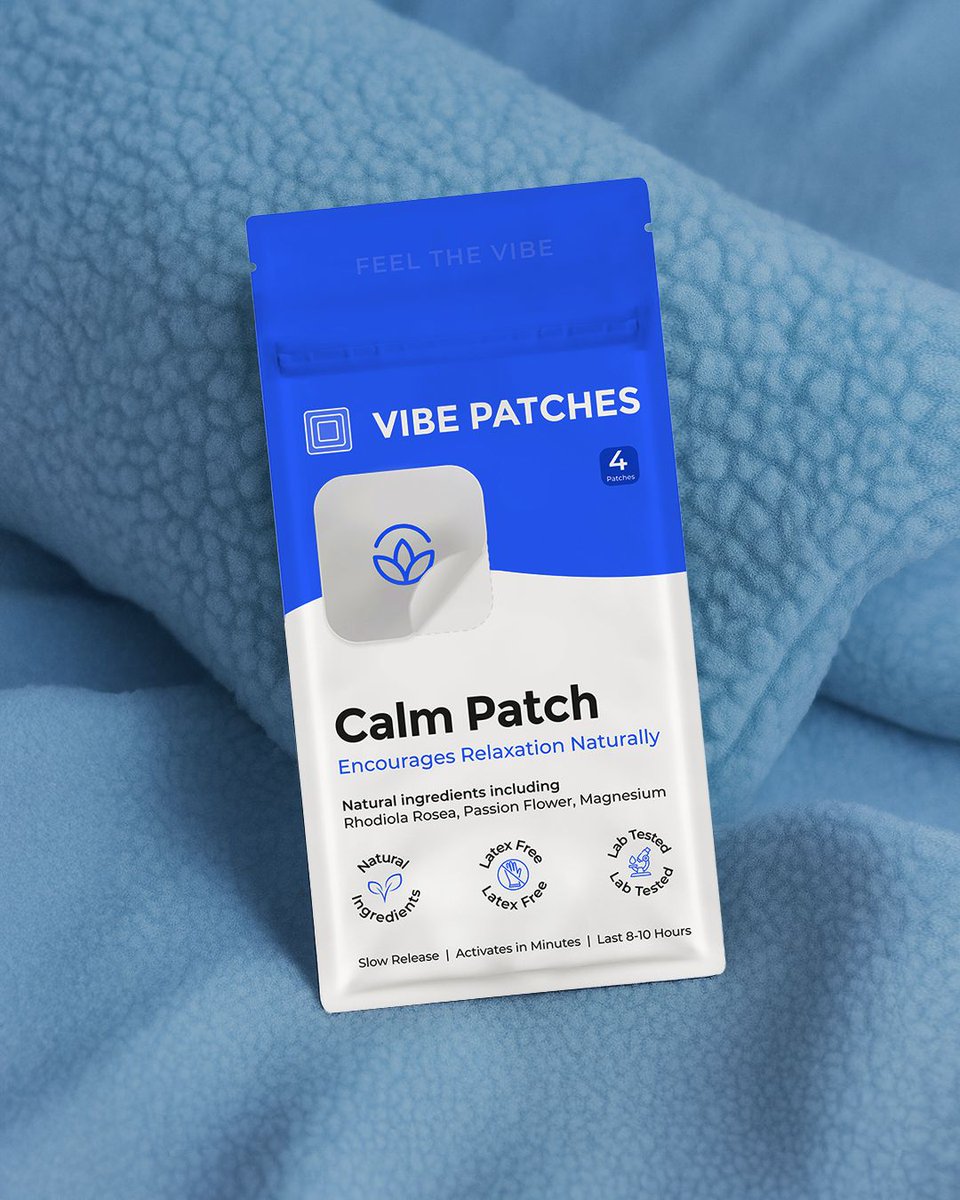 VibePatches's tweet image. ☀️ Reset your rhythm, own your day 🌙
⚡ Energy when you rise  
🧘 Calm when stress hits  
😴 Sleep when it’s time to rest 
The Everyday Reset Bundle = 24-hr balance.
Peel. Stick. Reset.
8–10 hrs • Plant-based • Vegan • Made in USA
#EverydayReset #VibePatches #WellnessPatch