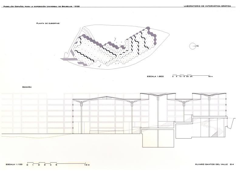 TRES60Blog's tweet image. Pabellón español en la Exposición Universal de Bruselas de 1958. Obra de los arquitectos José Antonio Corrales y Ramón Vázquez Molezún.
#CorralesyMolezun