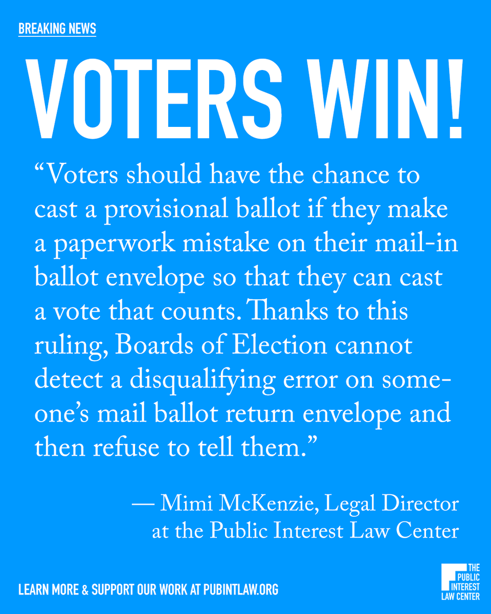 Public Interest Law Center tweet media