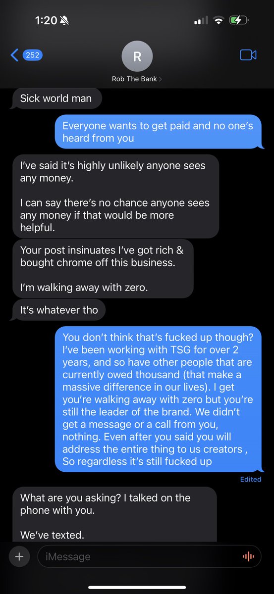 jayudom1's tweet image. Robthebank owes over 30 creators who helped blow up his TikTok shop brands.

We’ve all been owed for over 6 months now with little to no communication from him.

I’m owed over $26k, and I haven’t seen a penny of that.

It’s honestly ridiculous that it’s had to come to this .