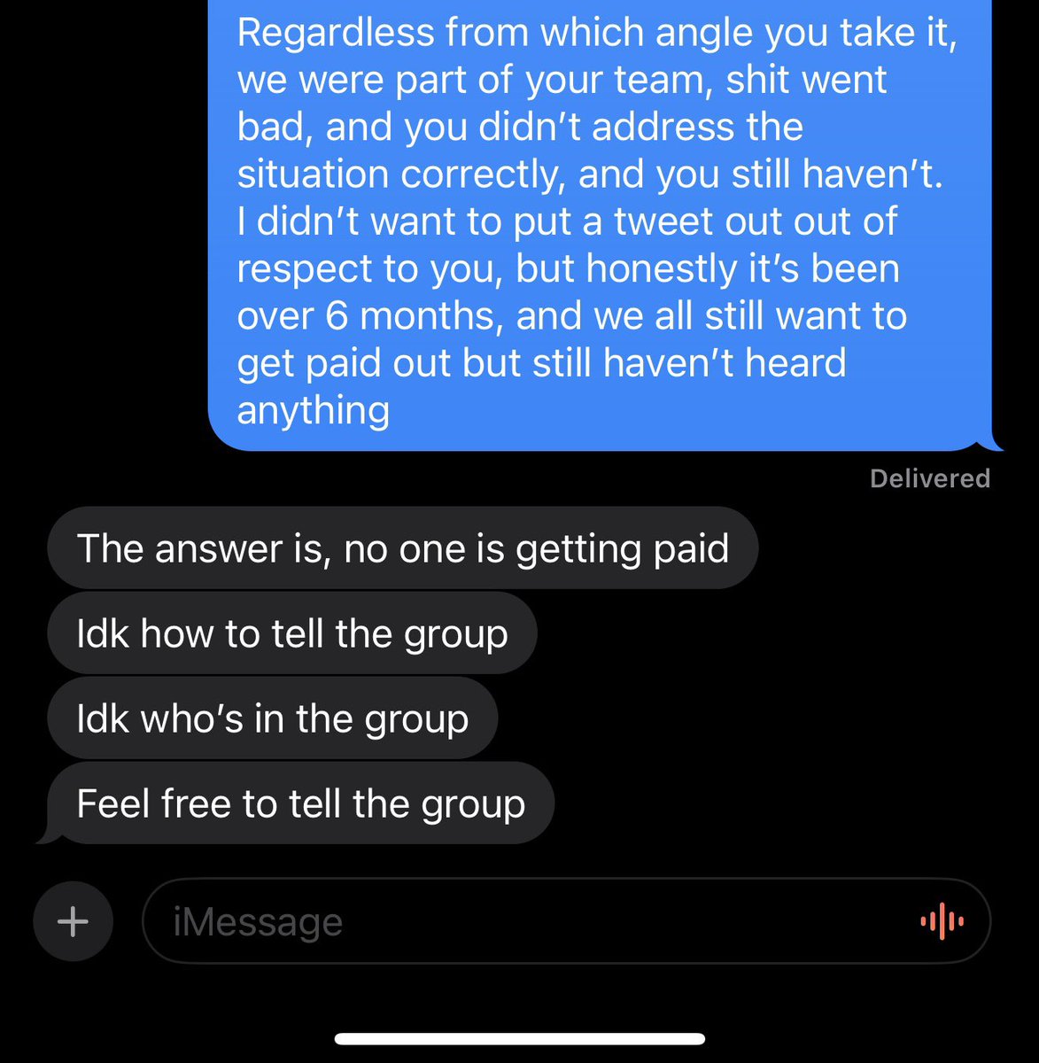 jayudom1's tweet image. Robthebank owes over 30 creators who helped blow up his TikTok shop brands.

We’ve all been owed for over 6 months now with little to no communication from him.

I’m owed over $26k, and I haven’t seen a penny of that.

It’s honestly ridiculous that it’s had to come to this .