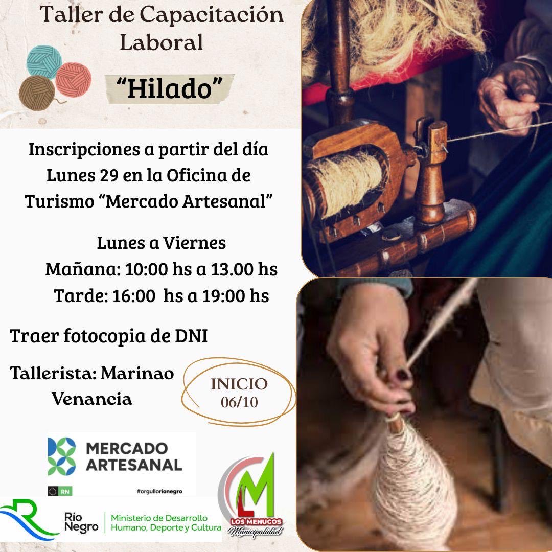 👉🏻Atención si querés  aprender  HILADO estás a tiempo de inscribirte!!