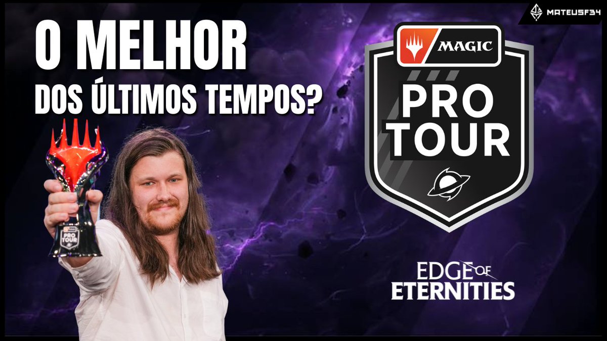Salve, amigos! 
Será que o Pro Tour Edge of Eternities foi um dos melhores dos últimos tempos? Vem saber tudo o que aconteceu e como ficará o Modern após o torneio. Link: youtube.com/watch?v=Ko9Mrb…