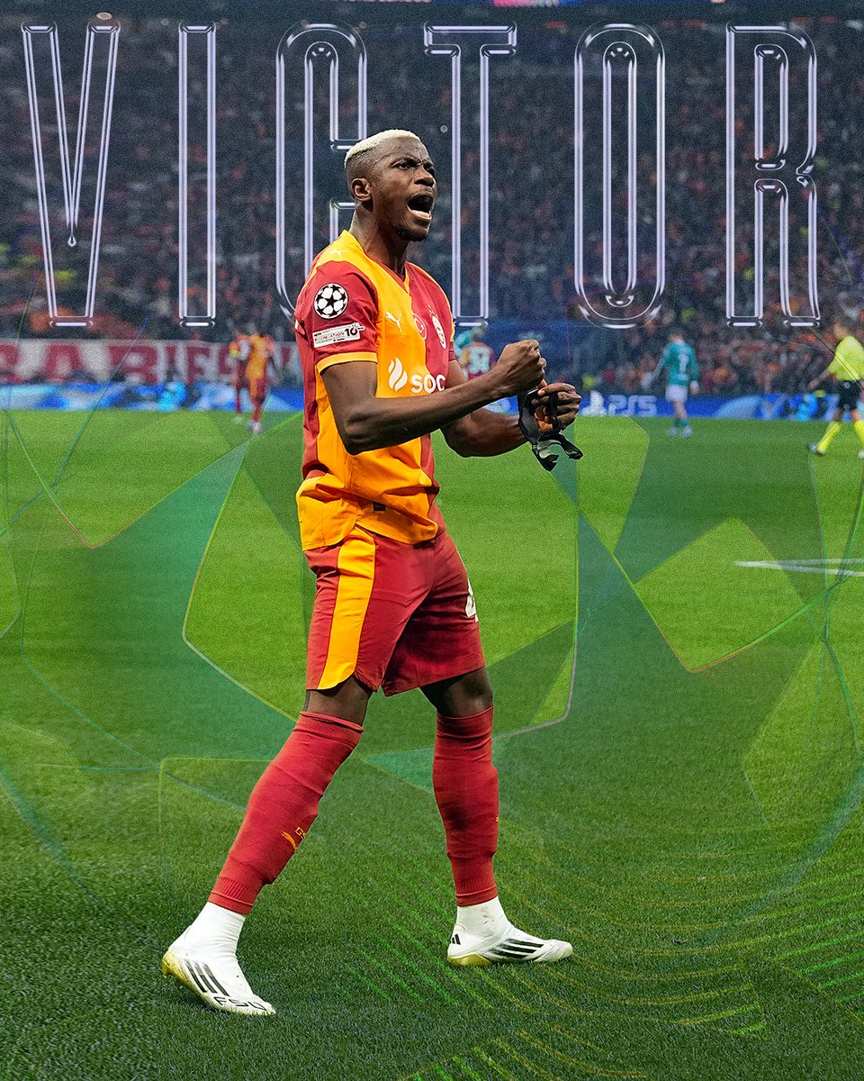 Osimhen. 💁🏻‍♂️

#GSvLIV #UCL NO WAY OUT