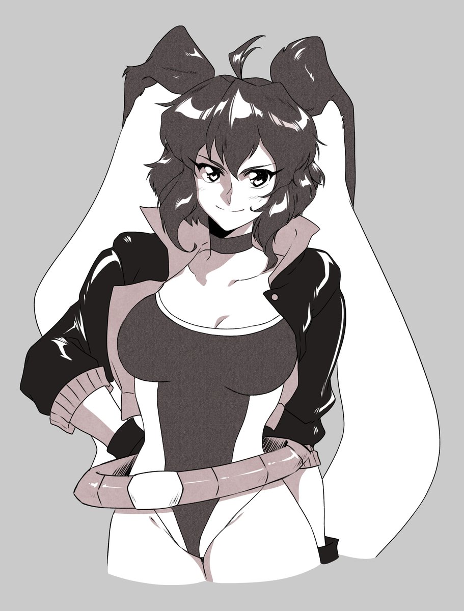 My little contribution to <a href="/BATTLE_ATHLETE/">Battle Athlete ⬇️↘️➡️+👊</a> 's surprise gift for his birthday this year ! Was so happy to draw Babs again especially since I got to be featured along a buuunch of other artists for a giant poster for him 😌