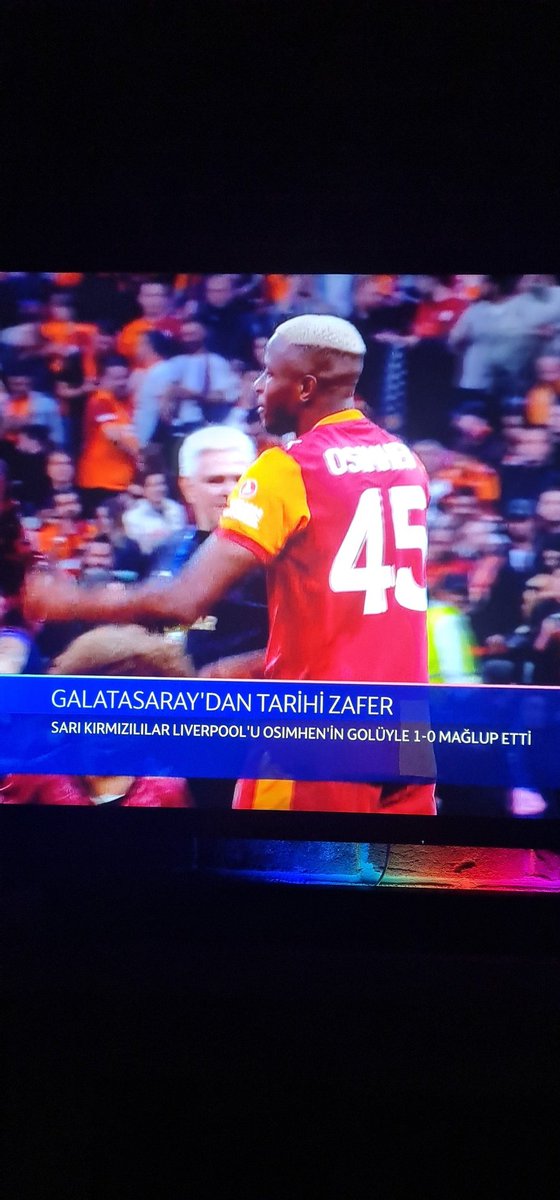 Mkabalci's tweet photo. 120 yıl önce bugün 'Maksadımız İngilizler gibi toplu bir halde oynamak, bir renge ve bir isme malik olmak ve Türk olmayan takımları yenmektir.' sözleriyle kurulan @GalatasaraySK, tam 120. yılda İngiliz ekibi Liverpool'u mağlup etti.
#GSvLIV 
@TFF_Org
#Osimhen https://t.co/hbxtuef1jz