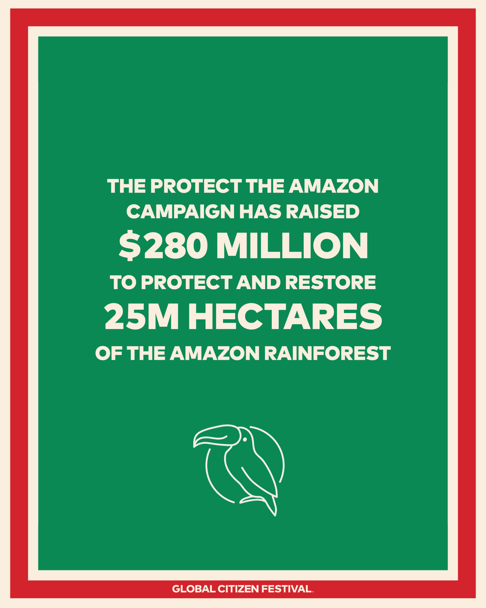 GlblCtznImpact's tweet photo. Thank you, @GlblCtzn's❤️⭕️ This year’s #GlobalCitizenFestival was a rallying point for our most ambitious goals yet, including: 

⚡️ Expanding renewables across Africa⁠
🌳 Protecting the Amazon
📖 Securing education for children⁠

Full Impact Report 👇https://t.co/N6aX3CxcR2
⁠ https://t.co/yb44LjWGSe