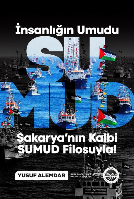 Gazze’ye Yardım İçin Küresel Sumud Filosu Yola Çıktı