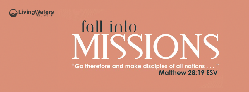 October is Missions month at LWF! 

Check out our livestreamed sermons every Sunday at 8:30 AM and 10:00 AM. Link will be posted every Sunday!