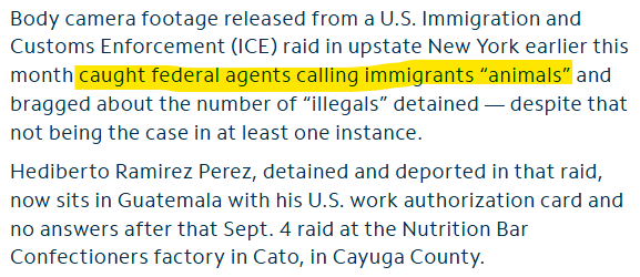 Derek Seidman (@derekseidman80) on Twitter photo More info coming out on the ICE raid in Cato NY that I reported on last week for <a href="/truthout/">Truthout</a>.
spectrumlocalnews.com/nys/central-ny… More info coming out on the ICE raid in Cato NY that I reported on last week for <a href="/truthout/">Truthout</a>.
spectrumlocalnews.com/nys/central-ny…