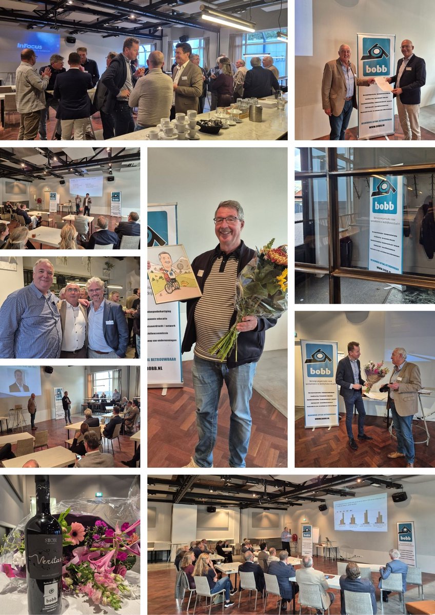 Maandag 29 september kwam de BOBB bijeen. We namen afscheid van Peter van Dun na 16 jaar inzet, en verwelkomden nieuwe bestuursleden Ton Goossens en Hans de Groot. Dank aan Frank Röben (Kienhuis Legal) voor de interessante presentatie over erfrecht &amp; overnameproces!