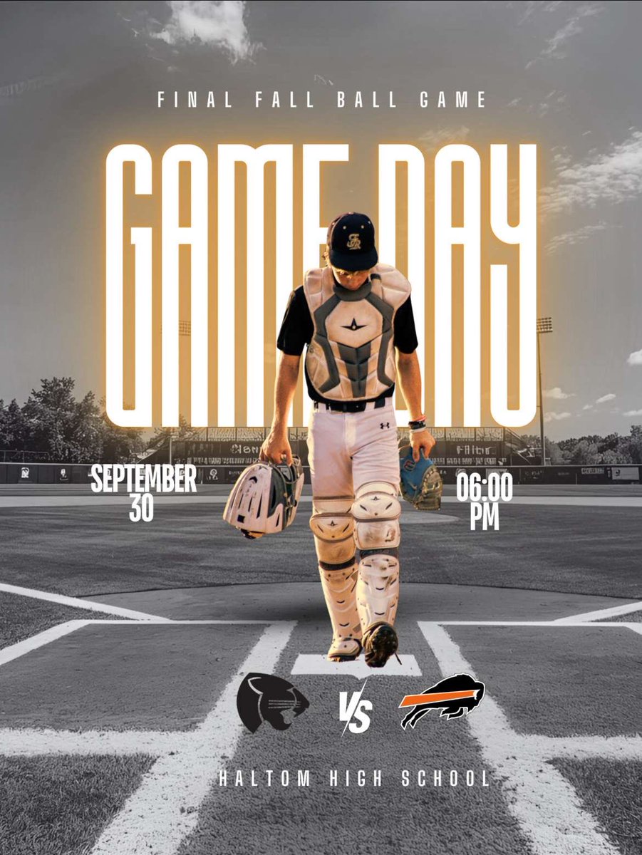 Final fall ball game for this fall season at Haltom highschool @ 6:00 come support fossil ridge baseball and watch us compete <a href="/FossilRidgeBsb/">Ridge Baseball</a> <a href="/FarcoMike/">Mike Farco</a> <a href="/BrodyDobecka/">Brody Dobecka</a> <a href="/ChadPittman12/">Chad Pittman</a>