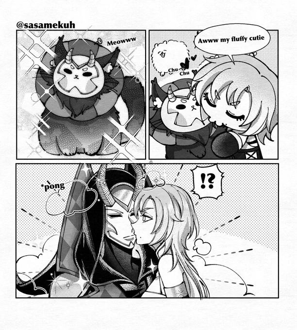 She kissed the wrong cat, and this is what happen next🤡

#nocturneofoblivion #roguetrader #rogue_trader #Rogue_artist #wh40k #WarhammerArt #warhammer40k 