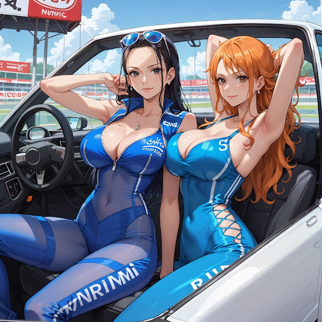 vankh33's tweet photo. Car model : Nami &amp; Nico Robin One Piece #Carmodel #NicoRobin #Nami #Onepiece https://t.co/UKc2N3fw0v