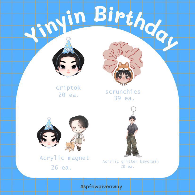 lover_yinwar's tweet photo. เนื่องในวันเกิดหยิ่น แจก 1 set ค่ะ 

กติกา  รี  อย่างเดียวค่ะ 

ส่งฟรีไม่มีค่าใช้จ่ายเลย 

#27thHbdBIGYIN
A WONG HAPPY DAY
#yinyin_anw https://t.co/tMVBC9BSml
