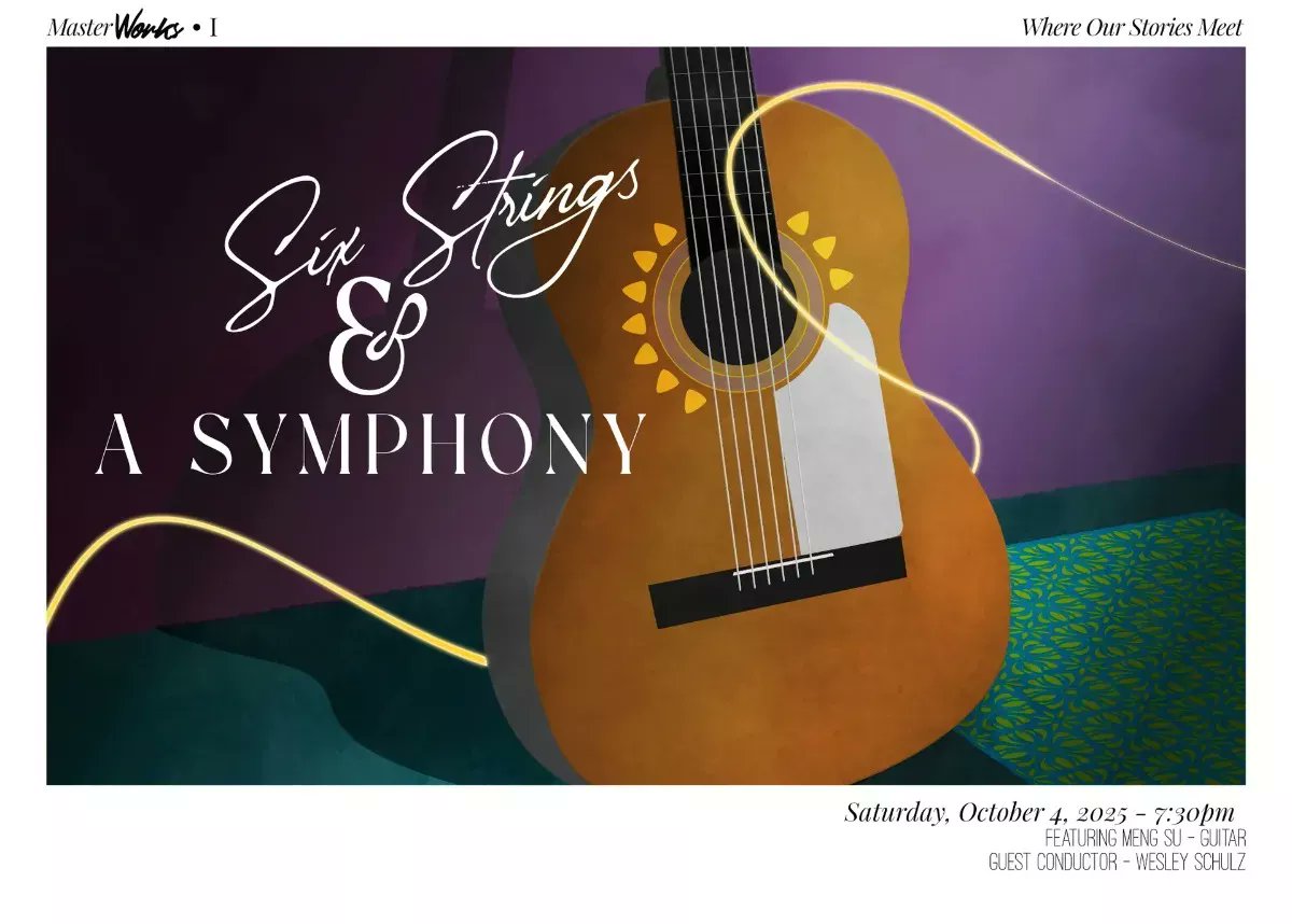 The Canton Symphony Orchestra's 2025–2026 MasterWorks season begins in celebration of Hispanic Heritage Month with a program rooted in cultural exchange, classical tradition, and artistic dialogue with Six Strings &amp; A Symphony on October 4th!

visitcanton.com/events/masterw…