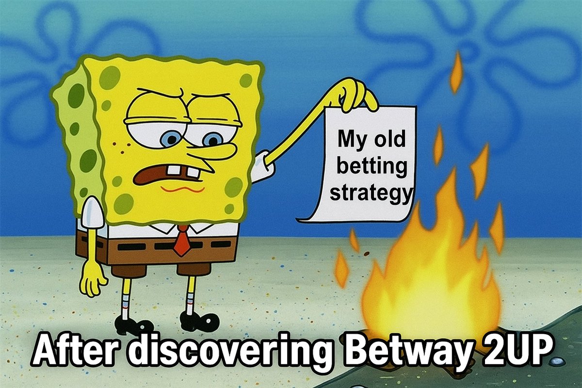 manisunknown's tweet image. Old betting strategies? Straight in the fire after discovering #2Up 😂. No stress, no heartbreak… just pure vibes when the goals fly in.

#UCL #BetSaver #BetInfluencer #FeelTheAction