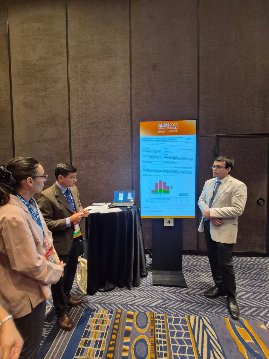 ACHHEPChile's tweet photo. Presentación de poster de diferentes miembros ACHHEP en Congreso @alehlatam 2025! https://t.co/HmtFQ9r9yl