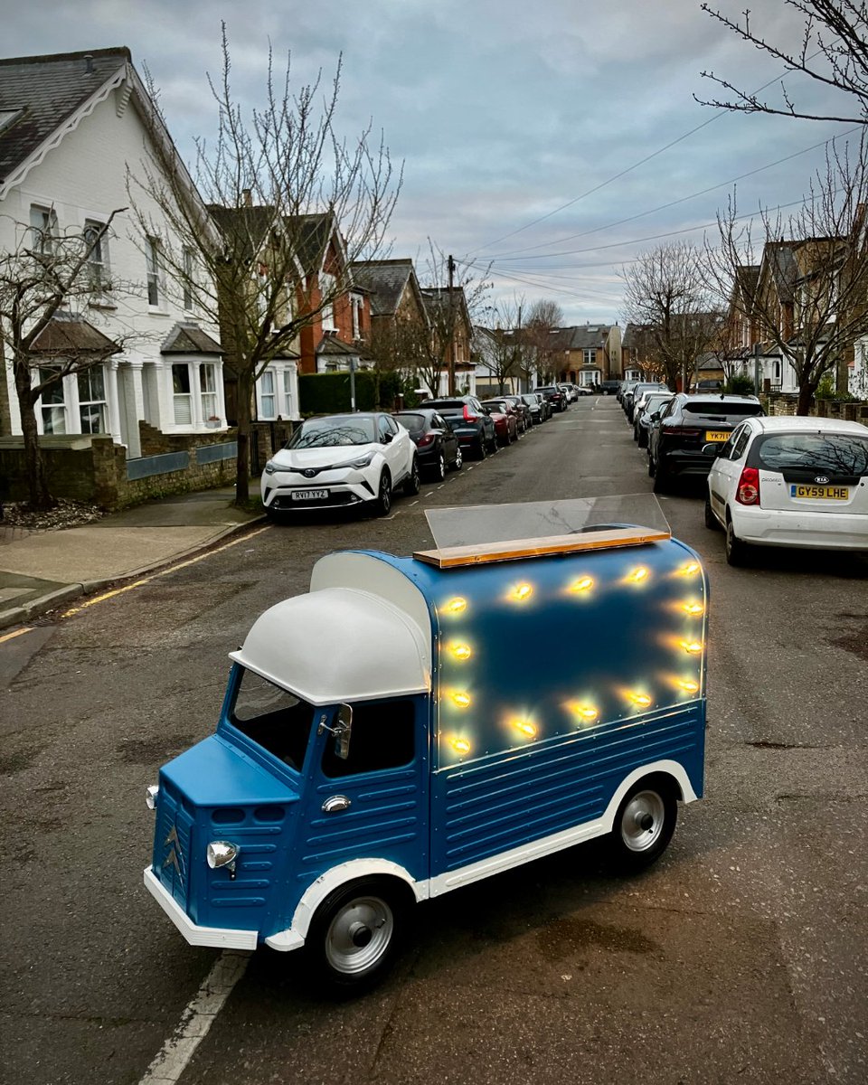 Tiny vans, big impact! 🚐🍹

Our 0.9mm aluminium sheets helped a customer make scale models of vintage Citroën vans &amp; Airstream trailers as mini bars, promo carts and displays.

📸: Yannick Read

Find out more - bit.ly/42V5t1f