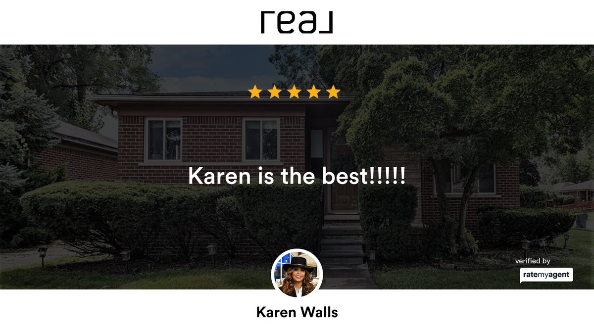 My latest RateMyAgent review in Oak Park.

rma.reviews/uqyoa7bos1h9

...
#ratemyagent #realestate #Remax_NeBest in class★★★★★5xus