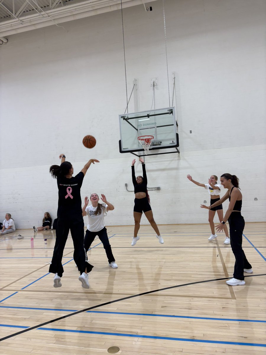 Playing Basketball before practice! 
#TUSportClubsChallenge2025