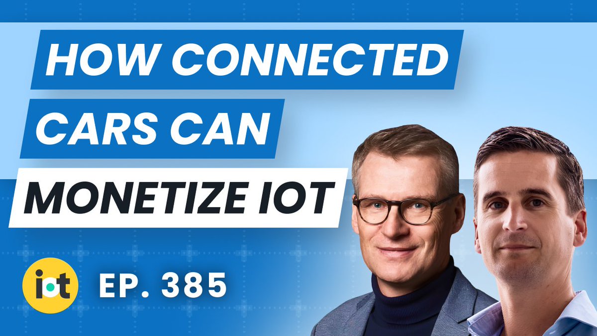 iotforall's tweet image. 🎙️ Can OEMs monetize #IoT connectivity? Harald Fuchs, CEO of @FreeewayIoT, and Mark van den Berg from KPN IoT join the IoT For All #podcast to discuss monetizing connected cars! ➡️ youtu.be/ggtE8yokSrQ