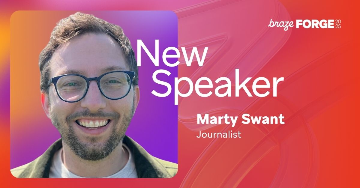 martyswant's tweet photo. Excited to be back in the moderator seat today for a panel on stage at @Braze's Forge conference in Las Vegas!
Our #Forge2025 talk will feature marketers from @public, @habitburger, @MiroHQ and ExpertVoice about customer activation, monetization and retention. https://t.co/xUt1QRTTgF