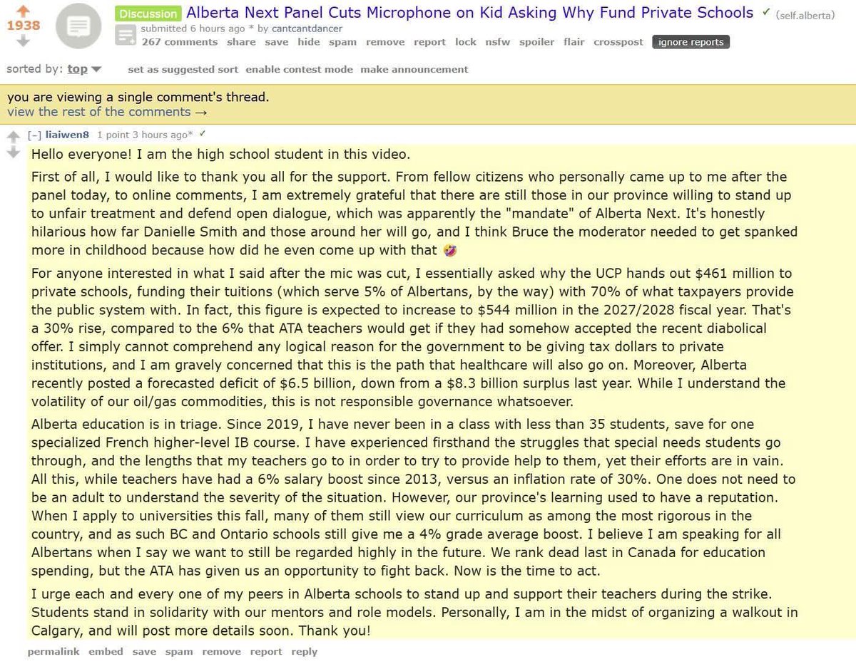 TheBreakdownAB's tweet image. From the DM’s…

Look like Evan used social media to make his point nonetheless!

The kids are alright.

#abpoli #ableg #cdnpoli