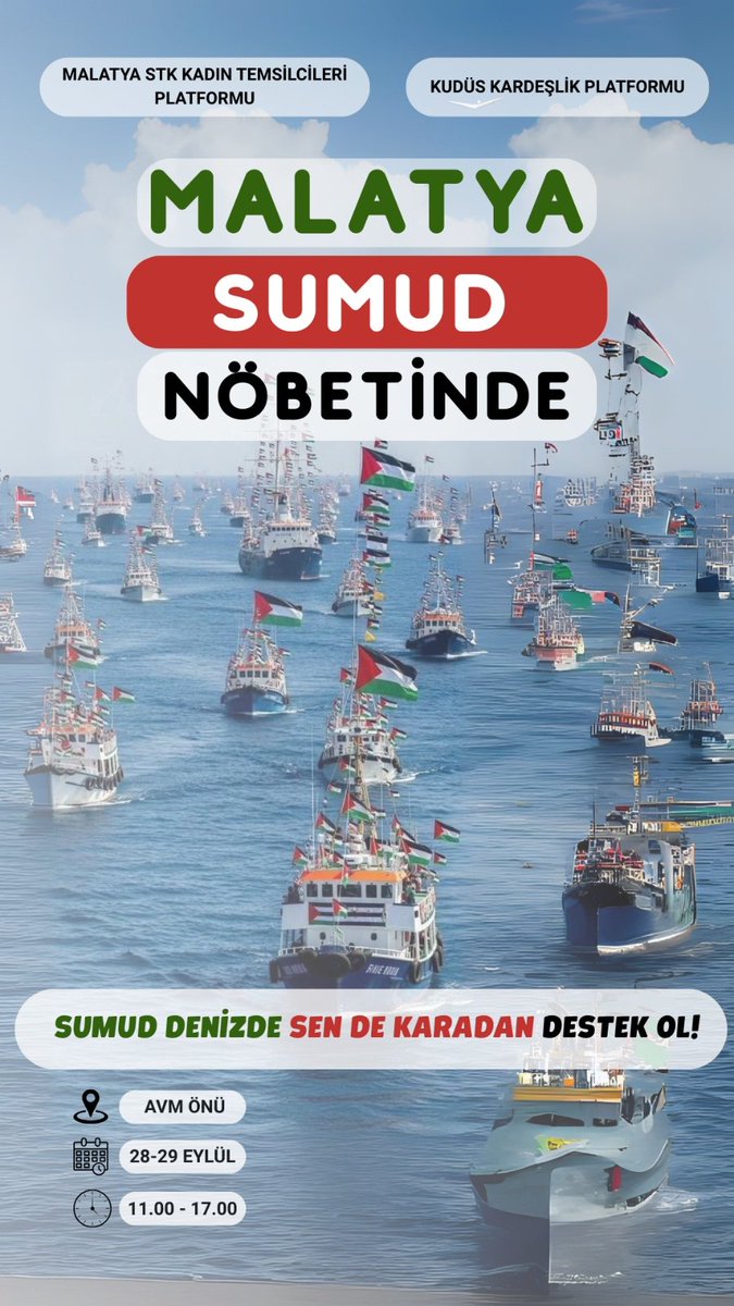 zeruaysio2's tweet photo. "Gazze’nin sesini dünyaya duyurmak için yola çıkan Sumud, adalet ve insanlık için bir simge."

Benim Gündemim Sumud!
#MyAgendaSumud https://t.co/yWi65p2xlf