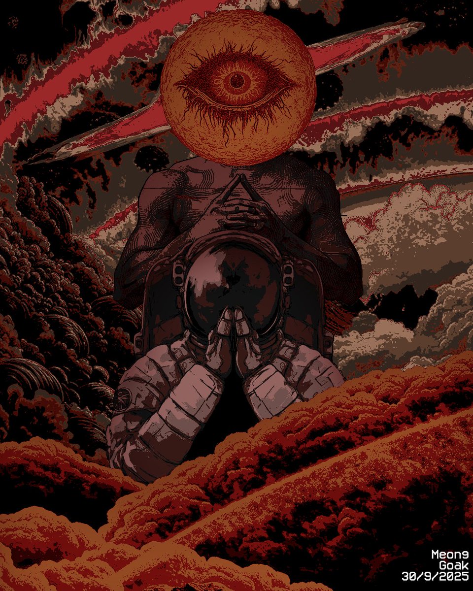 Nadayasa22's tweet photo. Humans are mortal. Remember that in the end, everyone will die, and fate is cruel, so love your destiny. #posterdesign #ilustration #collage #digitalart #fypシ https://t.co/rUEJ7EfjMh