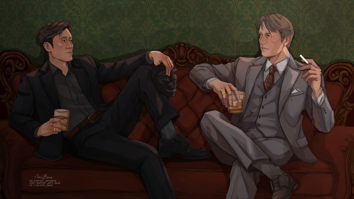 Artist_artibear's tweet photo. today is my birthday🥹♥️
and the best gift for an artist is to repost their work

#SquidGame #Hannibal https://t.co/8Dzvd1Xc4v
