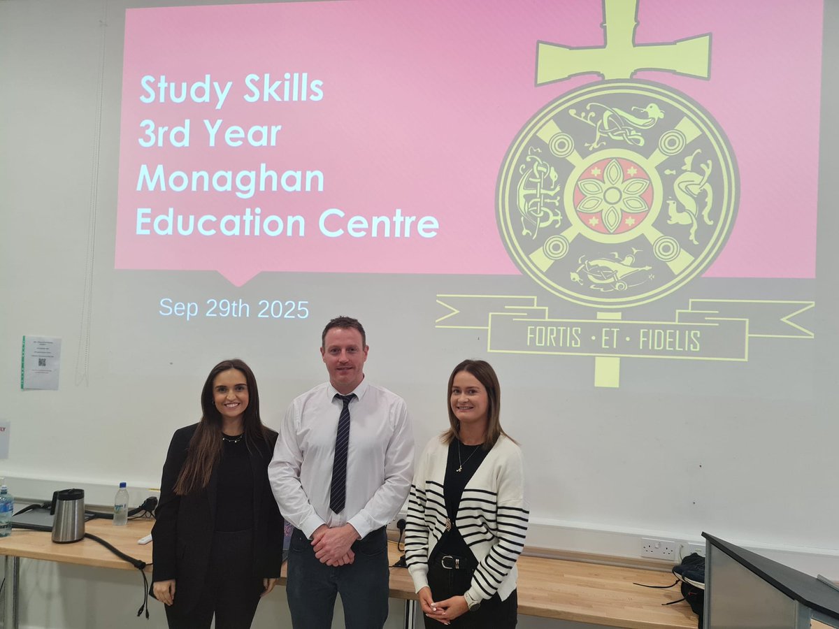stmacartans's tweet image. Thank you to Mr. Duffy, Mr. Moyna, Ms. Connolly and Ms. Keenan for their facilitation of our &apos;St. Macartan&apos;s Study Skills Day&apos; for 3rd years in @MonaghanEC 

#learningforlife
#togetherwethrive
#ourboysourcommunity
