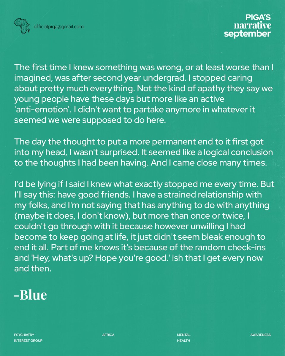 Psychiatry Interest Group Africa tweet media