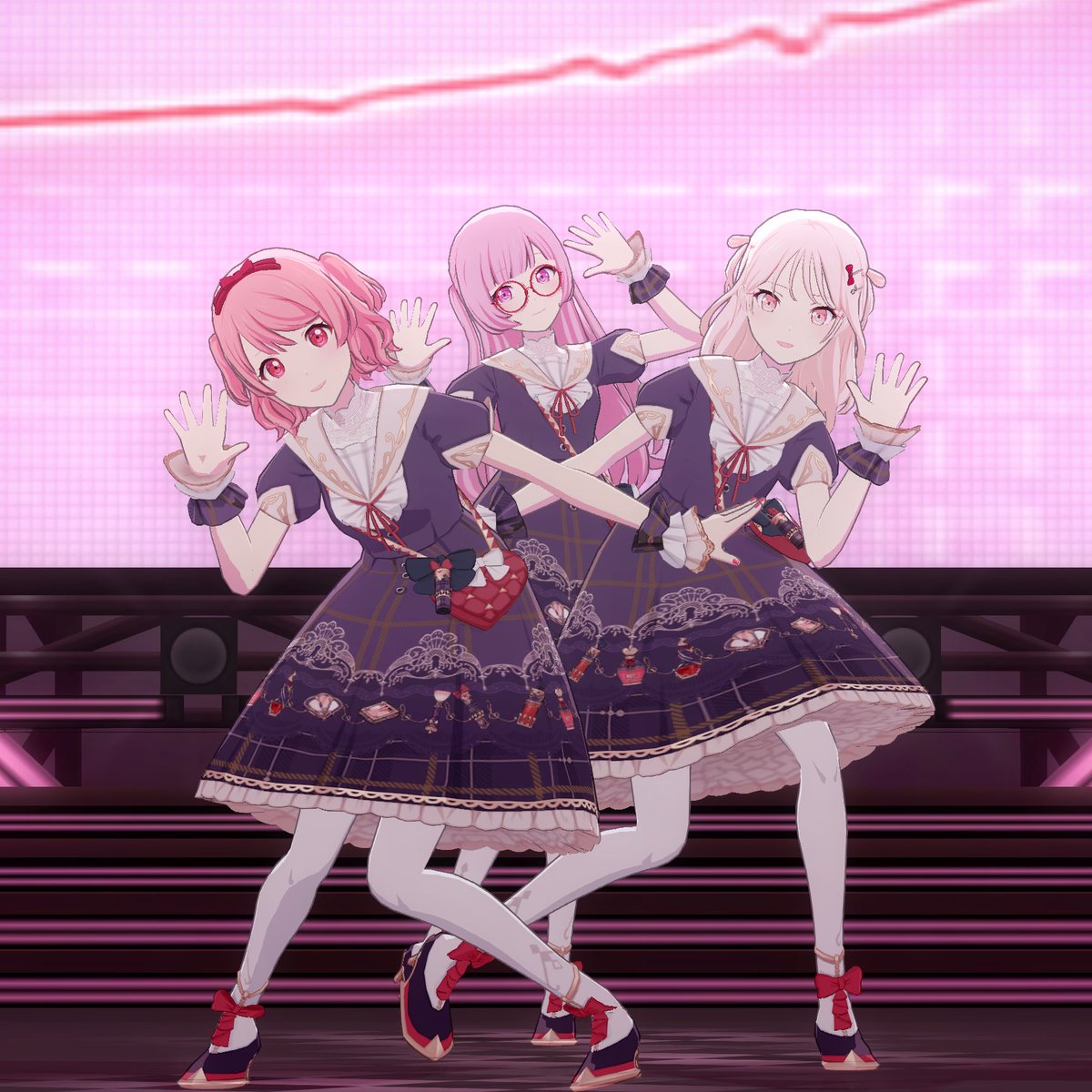 ピンクハーフツイン最高🥹🩷