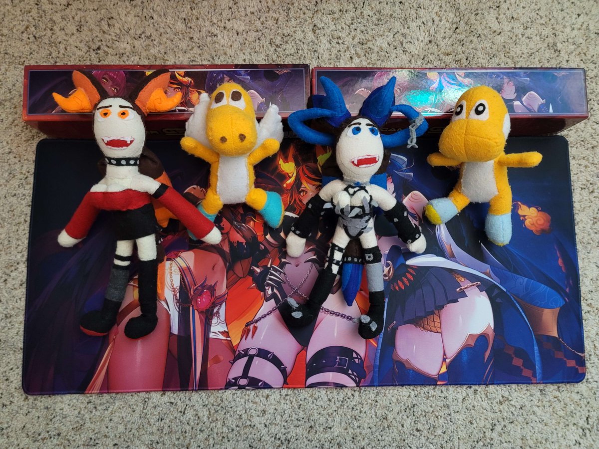 GoldYoshiStar1's tweet photo. @PyroPupCenter #Sintember #SintemberDay29 #FreeArtDay #InfernoOfImagination
Besides the 2 Plushies I made of Sinder, and the Sinder Birthday celebration. There has also been something I've been working on with some friends. https://t.co/fzli3pyEc3