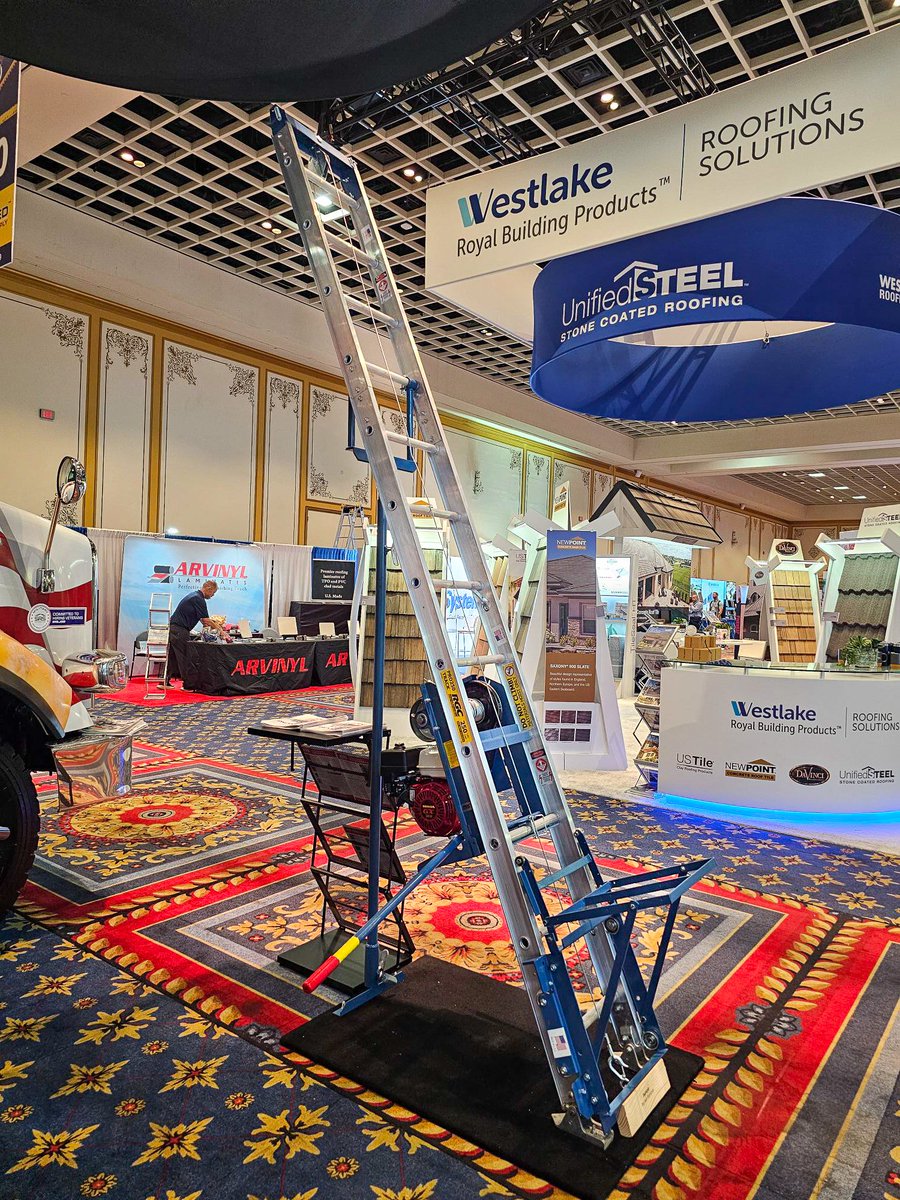 RGCProducts's tweet photo. Come and see us at the Western Roofing Expo with Cleasby Manufacturing! We’re excited to be here showcasing the RGC PHD Platform Hoist live. 

Stop by Cleasby Manufacturing's Booth 615 to see it in action and talk with our team about how the PHD can power up your next project. https://t.co/jHq6kHaQIE