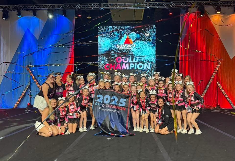 mainestarscheer's tweet photo. We are so excited to celebrate our SUMMIT CHAMPIONS tonight!!! ππππ #ringceremony #summitchamps #gold #savage5 #j6work #y3flawless https://t.co/LAFIytvOBD