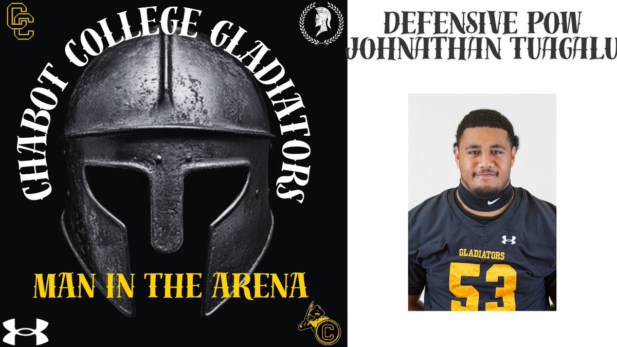CoachMcMurray5's tweet photo. Congrats to our week 5 DPOW, Johnathan Tuagalu! #SharpentheSword #StrengthandHonor https://t.co/vPCcDlHIYw