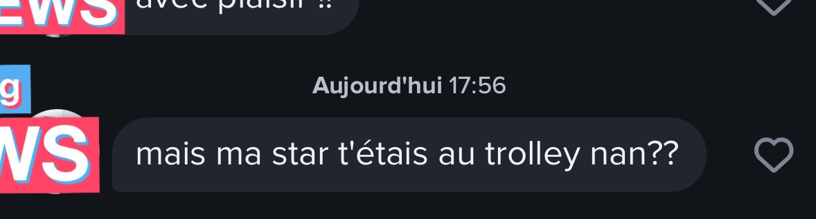 tu pars du bar et tu reçois ce genre de message d’un match tinder a qui tu as mis un remis il y a 3 mois